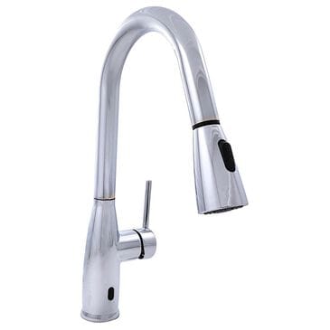 MS International Touch-Less Infrared Sensor Kitchen Faucet in Chrome, , large
