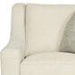 Bernhardt Germain Accent Chair in White and Cream, , large