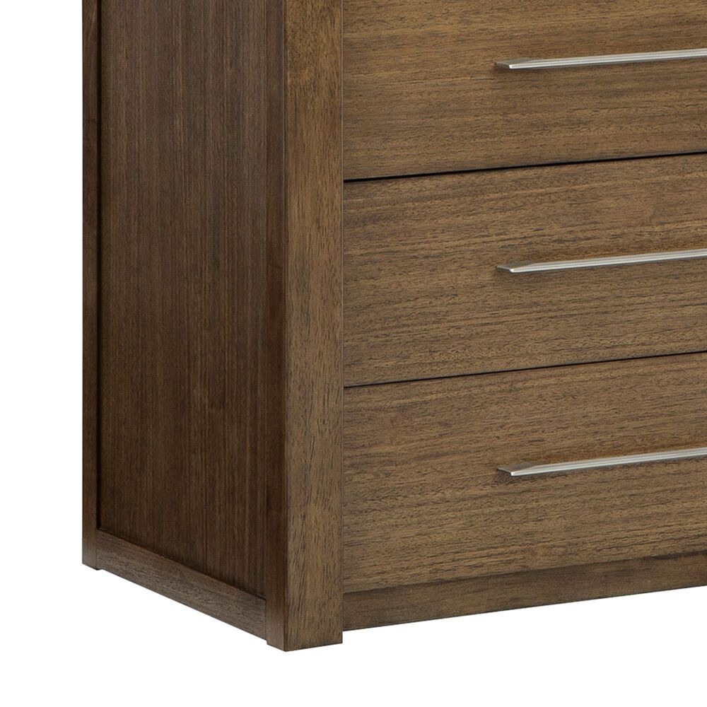 Ashley Marxmore 8 Drawer Dresser and Mirror in Brown, , large