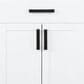 Lexora Home Ziva 48" Single Bathroom Vanity in White with 2 cm White Quartz Top and Rectangular Sink, , large