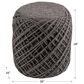 Surya Xena Pouf in Charcoal, , large