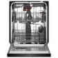 KitchenAid 24" Third Level Jet Rack Dishwasher with 40+ Total Wash Jets and Pocket Handle in PrintShield Stainless, , large