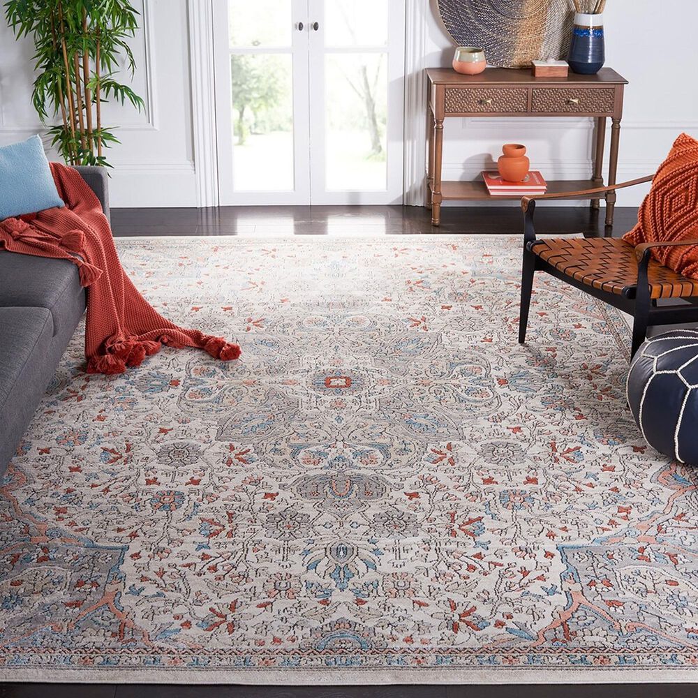 Safavieh Oregon 8&#39; x 10&#39; Grey and Ivory Area Rug, , large