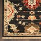 Nourison Antique Bloom Black 5"6" x 8"6" Area Rug, , large