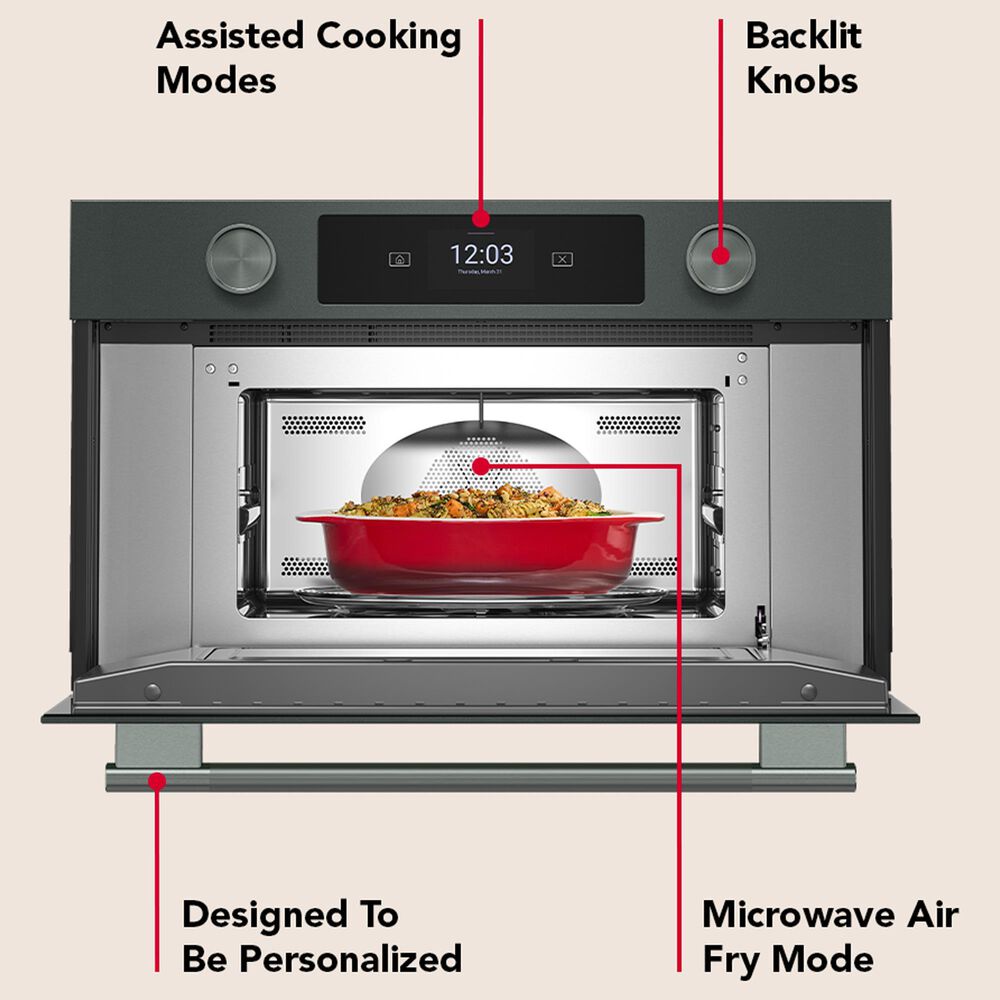 KitchenAid 2-Piece Kitchen Package with Juniper 30" Smart Combination Wall Oven and Black 30" Electric Cooktop, , large