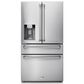 Thor Kitchen 21.6 Cu. Ft. Professional French Door Refrigerator with Ice and Water Dispenser in Stainless Steel, , large
