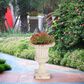 Hearth and Haven Outdoor Garden Urn Planter in Antique White, , large