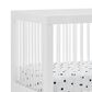 Delta Sloane 4-In-1 Acrylic Convertible Crib in Bianca White and Melted Bronze, , large