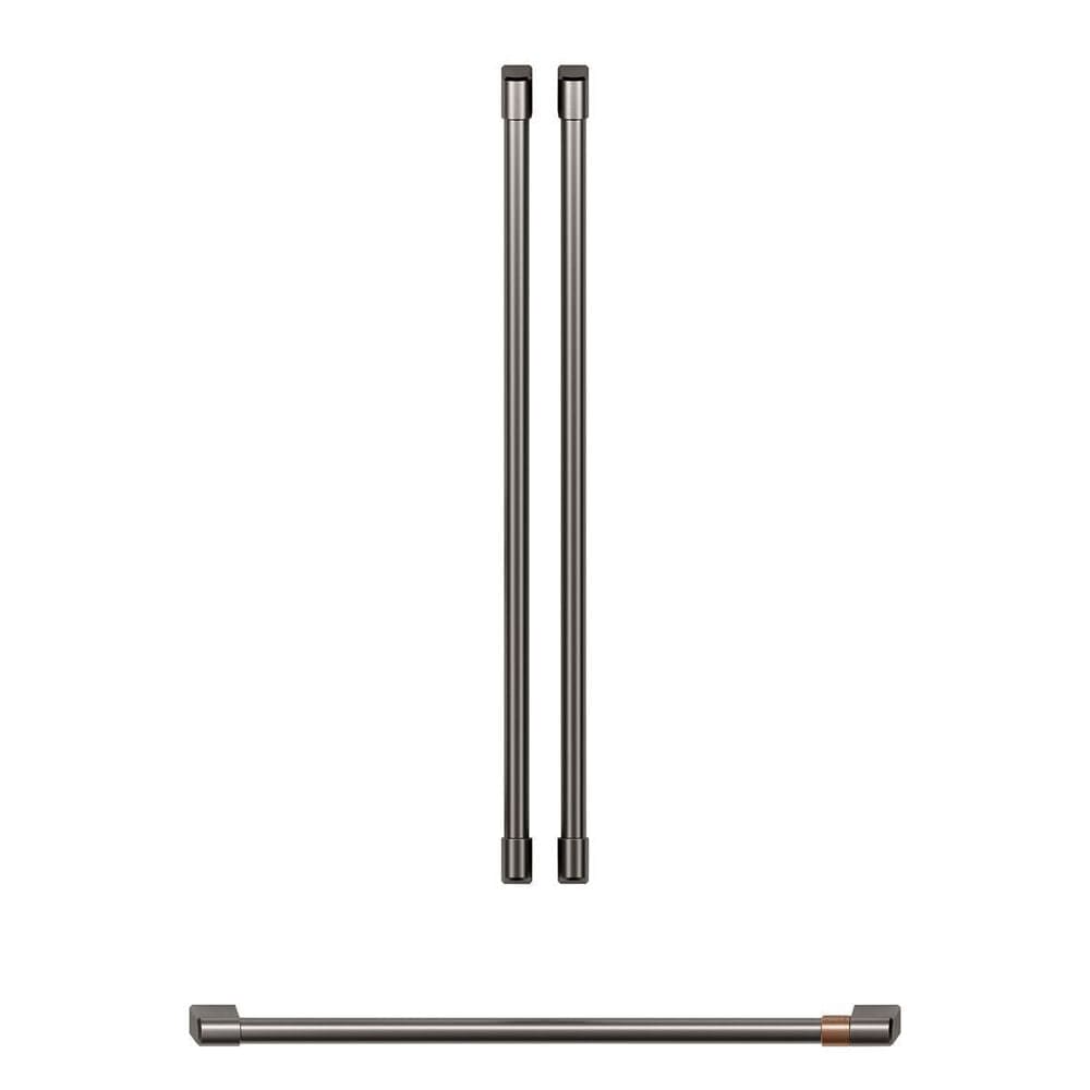 Cafe Refrigeration Handle Kit in Brushed Black, , large