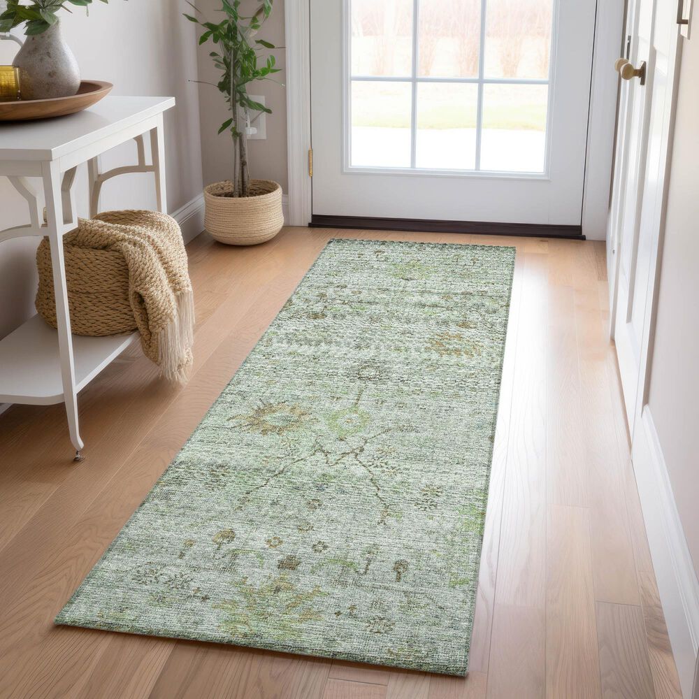 Dalyn Rug Company Solace SL4 2&#39;3&quot; x 7&#39;6&quot; Aloe Runner, , large