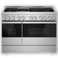 JennAir 48" Gas Professional Range with Infrared Grill in Black Glass, , large