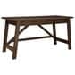 Ashley Baldridge Large Leg Desk in Rustic Brown, , large
