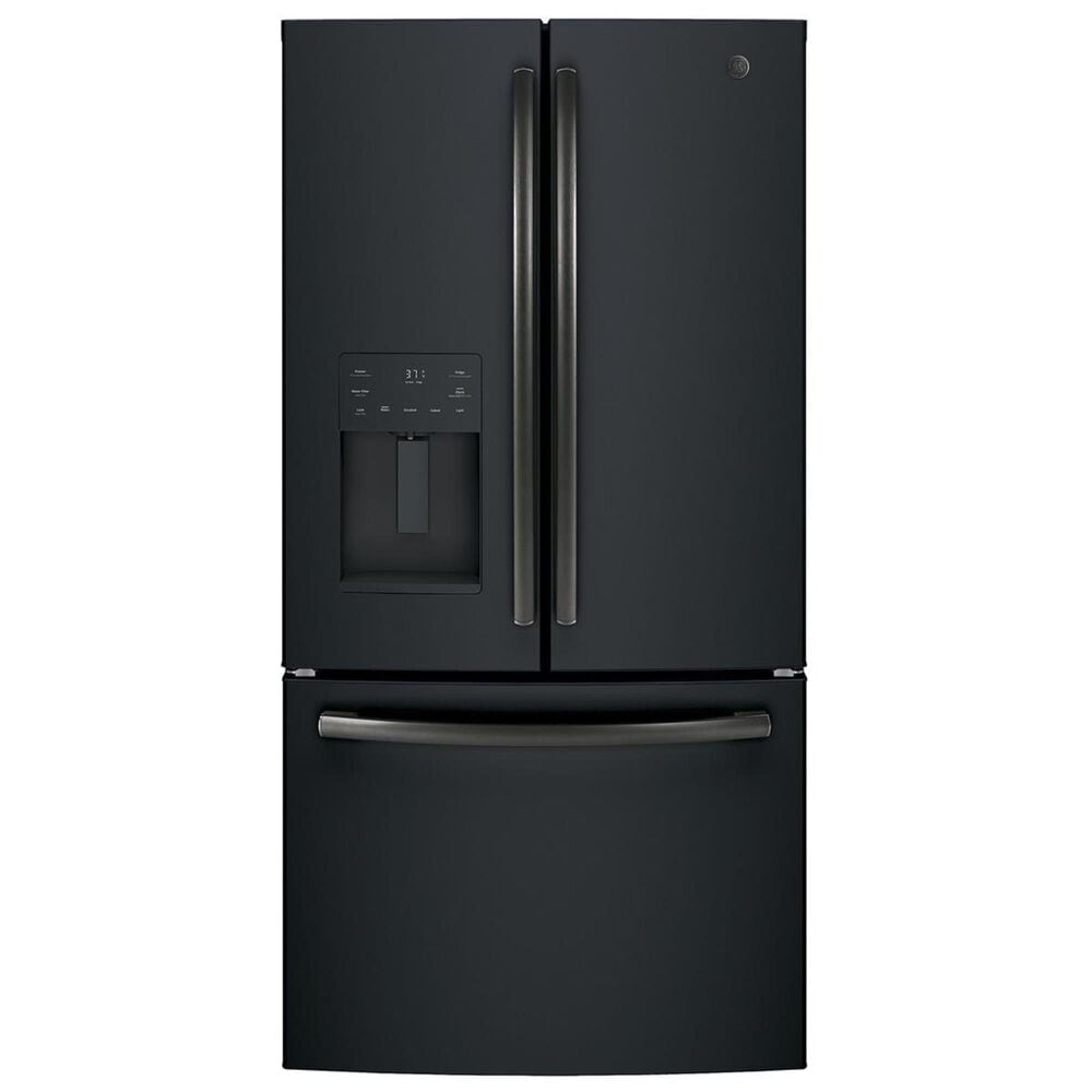 GE Appliances 25.5 Cu. Ft. French Door Refrigerator in Black Slate, , large