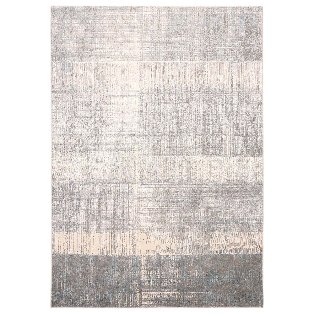 Feizy Azure 8" x 10" Blue and Beige Area Rug, , large