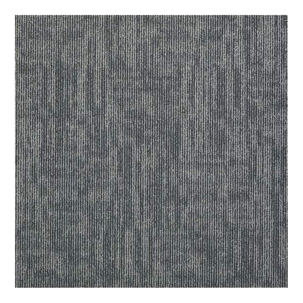 Shaw Carbon Copy 24" x 24" Carpet Tile in Imprint, , large