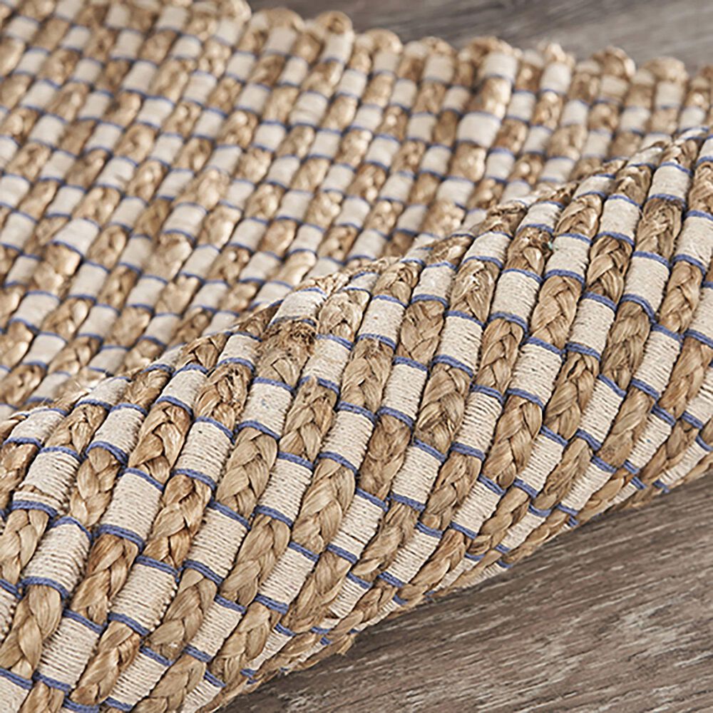 L&amp;R Resources Natural Fiber 5&#39; x 7&#39;9&quot; Indigo Area Rug, , large