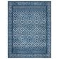Safavieh Tulum Transitional 9" x 12" Navy and Ivory Area Rug, , large
