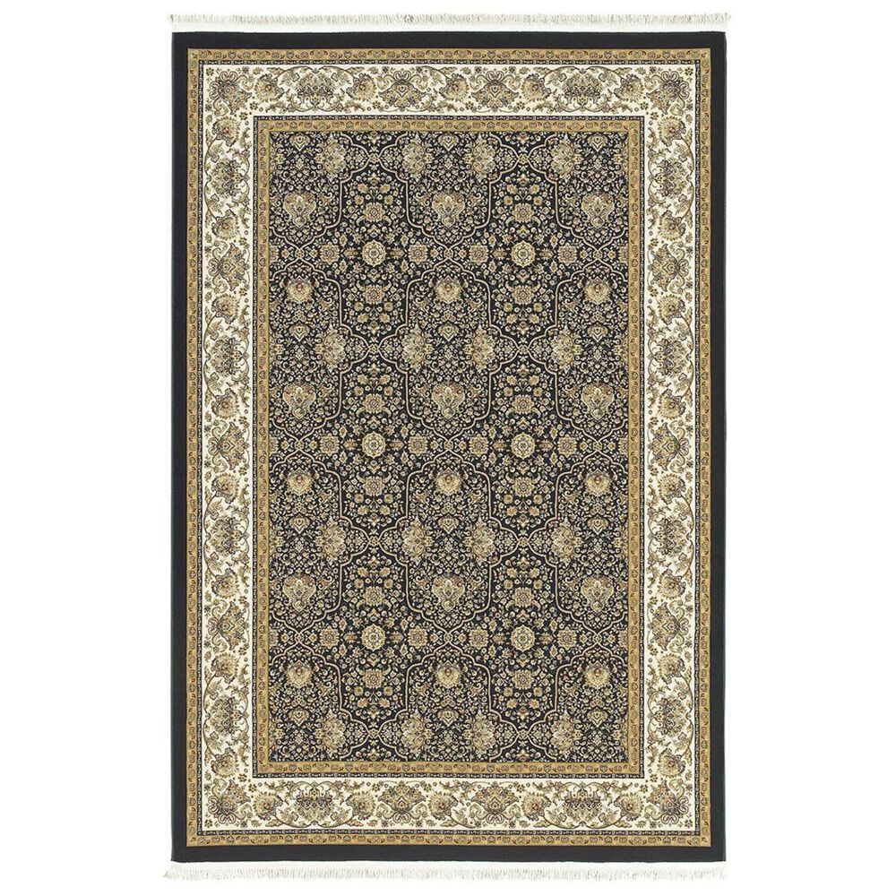 Oriental Weavers Masterpiece 1331B 2&#39;3&quot; x 10&#39; Navy Runner, , large