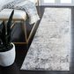Safavieh Aston ASN705 2" x 16" Ivory and Grey Runner, , large