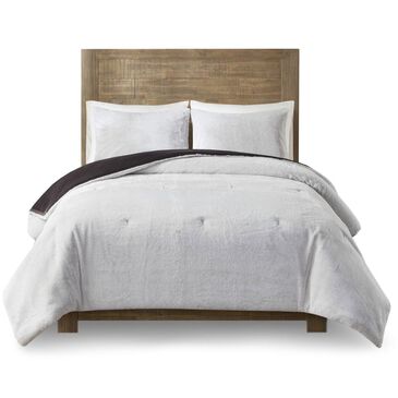 Hampton Park Sawyer 3-Piece Full/Queen Comforter Set in Ivory, , large