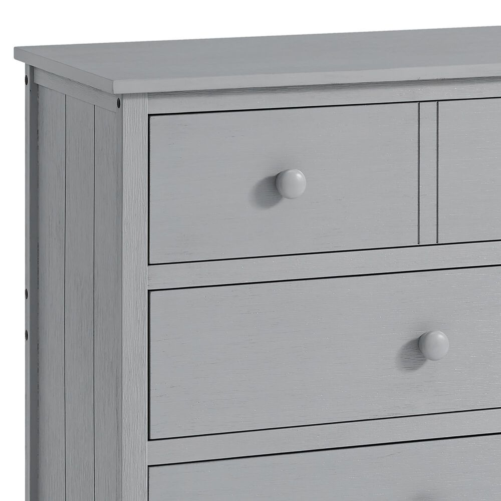 Oxford Baby Montauk 3-Drawer Dresser in Farmhouse Gray, , large