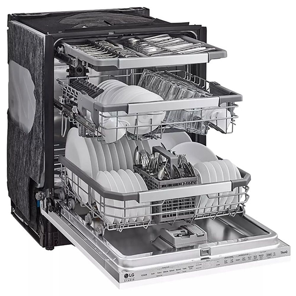 LG Studio 24&quot; Built-in Dishwasher with TrueSteam in Panel Ready, , large