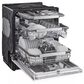 LG Studio 24" Built-in Dishwasher with TrueSteam in Panel Ready, , large