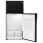 Whirlpool 14 Cu. Ft. 28" Wide Top Freezer Refrigerator in Black, , large