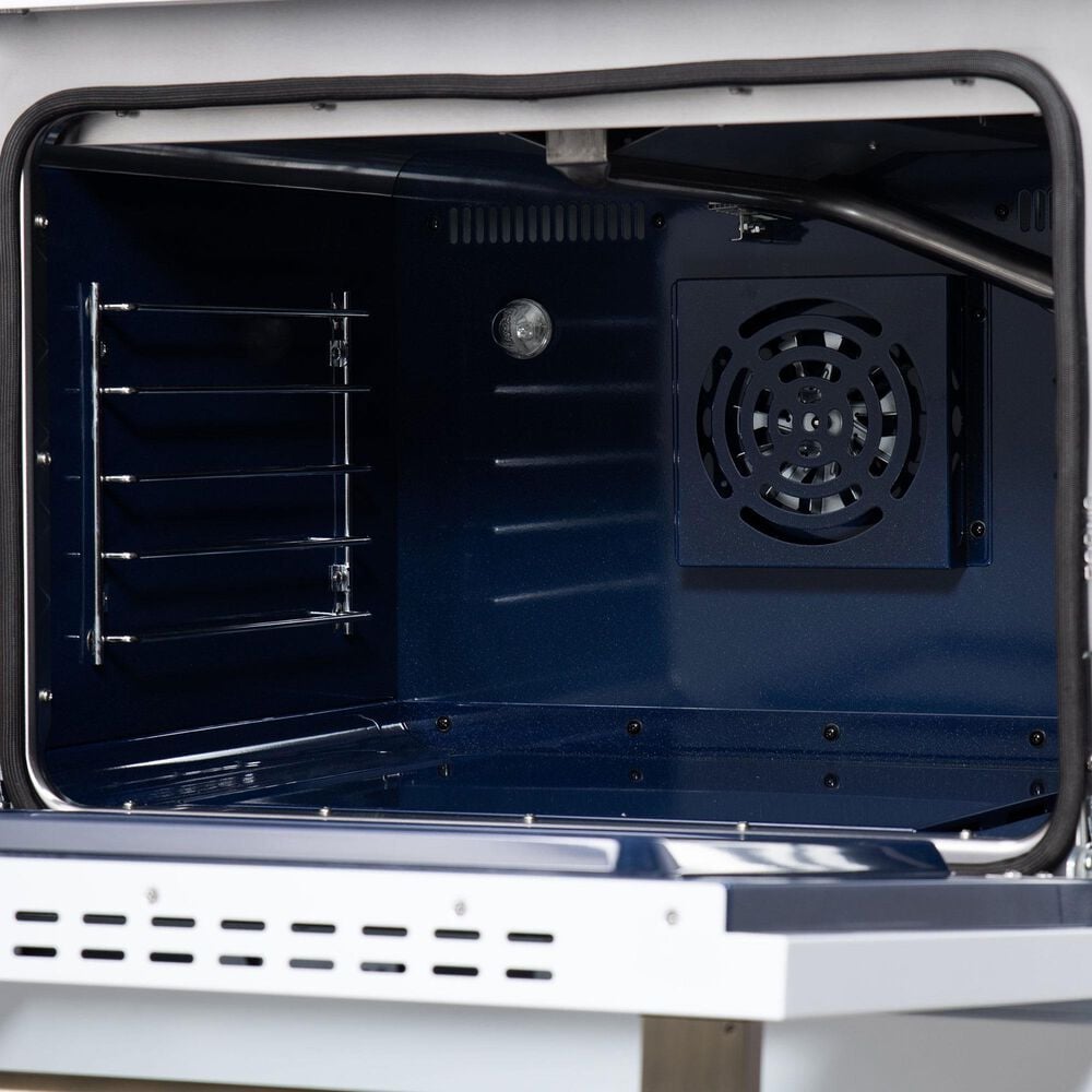 Forno Massimo 30" Freestanding Gas Range in White, , large