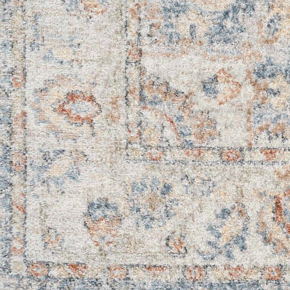 Nourison Astra Machine Washable ASW12 2&#39;2&quot; x 4&#39; Denim and Multicolor Area Rug, , large