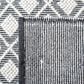 Safavieh Natura NAT475A 6" Square Ivory and Black Area Rug, , large