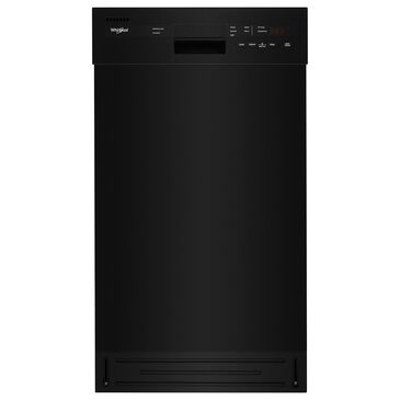 Whirlpool 18" Small-Space Compact Dishwasher with with Stainless Steel Tub in Black, , large