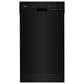 Whirlpool 18" Small-Space Compact Dishwasher with with Stainless Steel Tub in Black, , large