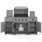 TYTUS Fresno Liquid Propane and Natural Gas Convertible Grill in Gunmetal and Graphite, , large