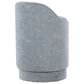 Lumisource Marla Upholstered Vanity Stool in Blue, , large