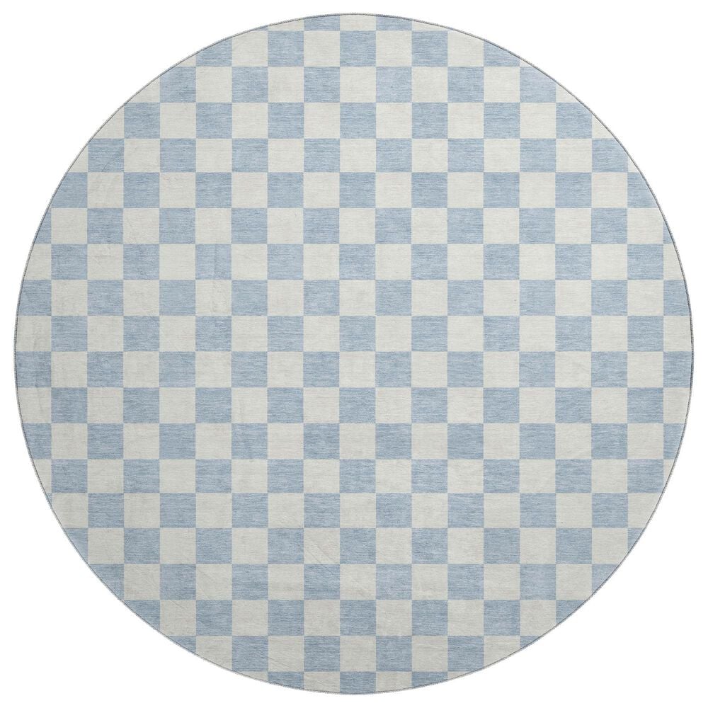 Dalyn Rug Company The Reserve TR7 Sky 8" Round Indoor/Outdoor Area Rug, , large