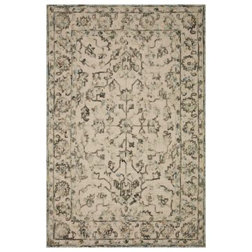 Loloi II Halle HAE-05 3"6" x 5"6" Gray and Sky Area Rug, , large