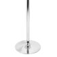 Lumisource Spyra Bar Table in Clear and Chrome - Table Only, , large