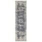 Safavieh Madison MAD603D 2"3" x 16" Cream and Navy Runner, , large