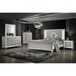New Heritage Design Stardust 2-Drawer Nightstand in White, , large