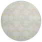 Dalyn Rug Company The Reserve TR16 Wheat 8" Round Indoor/Outdoor Area Rug, , large