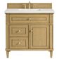 James Martin Vanities Lorelai 36" Single Vanity in Light Natural Oak with 3 cm Lime Delight Quartz Top, , large