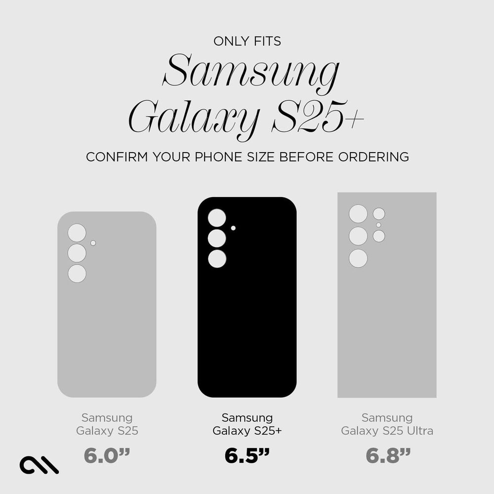 Case-Mate Tough Case for Samsung Galaxy S25 Plus in Black, , large