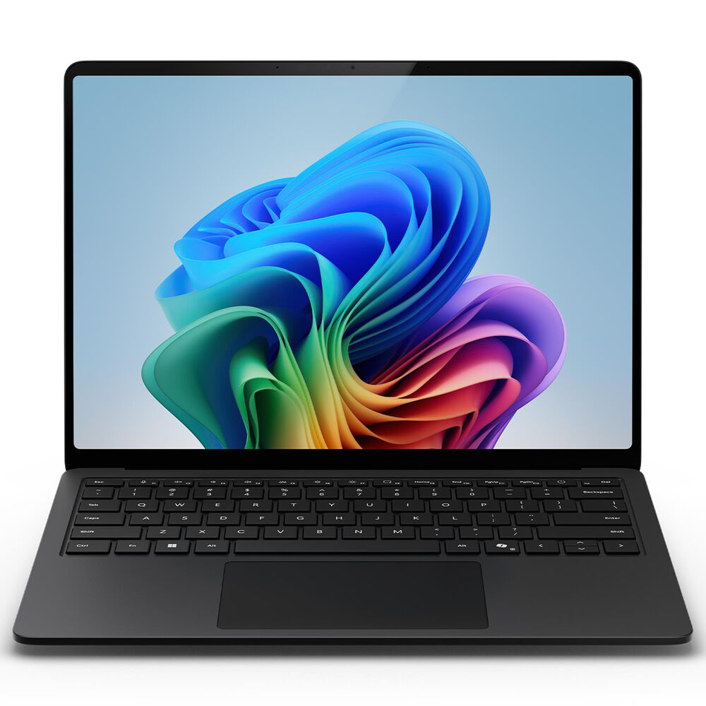 Microsoft 15" Surface Copilot+ PC |Qualcomm Snapdragon X Elite - 36GB Memory - Integrated Adreno Graphics - 256GB SSD in Black, , large