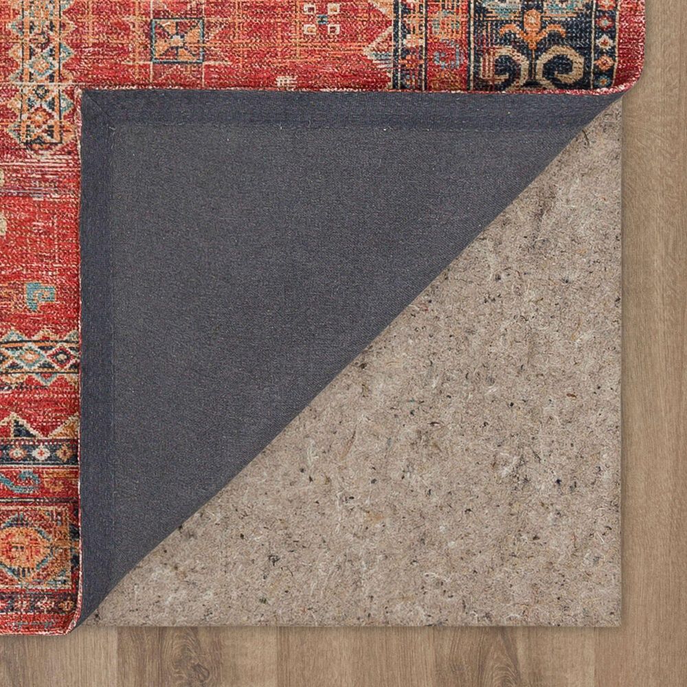 Karastan Zula Mombasa 8&#39; x 10&#39; Red Area Rug, , large