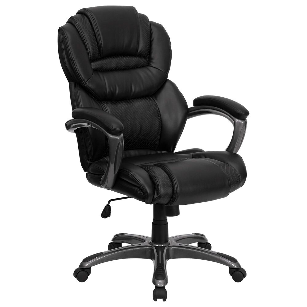 Flash Furniture Executive  Swivel Chair in Black and Gray, , large