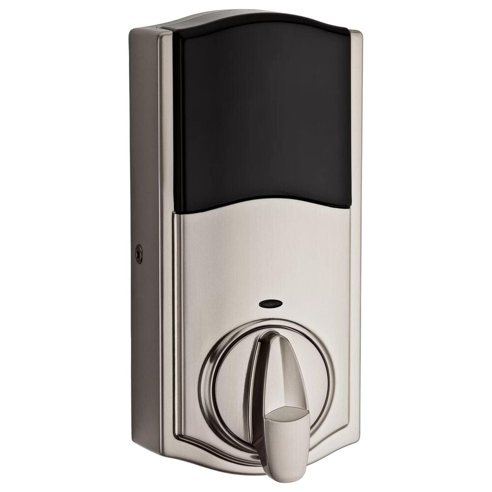 Kwikset SmartCode 916 Traditional Smart Touchscreen Electronic Deadbolt Door Lock with Z-Wave Technology in Satin Nickel, , large