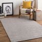 Surya Hickory 6" x 9" Dark Brown, Beige, Gray and Charcoal Area Rug, , large