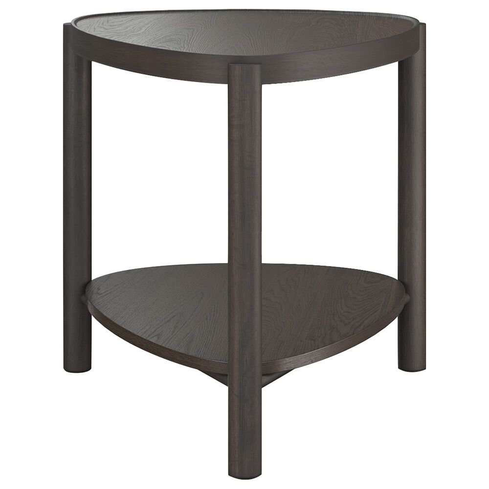 Nicolette Home Hadleigh Accent End Table in Coffee Bean, , large