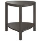 Nicolette Home Hadleigh Accent End Table in Coffee Bean, , large